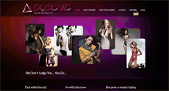 Desktop Screenshot of dropdeadmodel.com